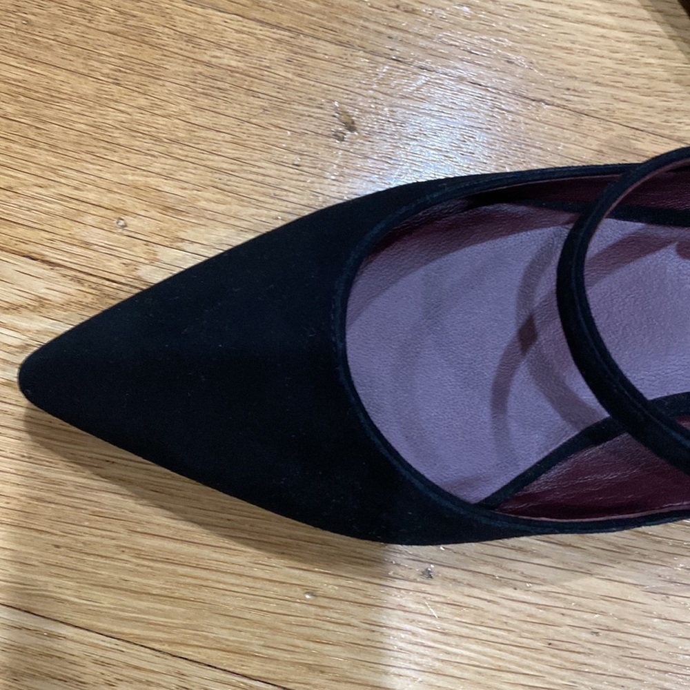 NWT Kate Spade Meg black Womens shoes.Leather - Picture 4 of 6